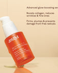 Advanced glow boosting serum by Asaya that boosts collagen, reduces wrinkles & fine lines. Suitable for all skin types