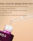 5% Multi Peptide Complex & Hyaluronic Acid Serum for Face, Collagen Booster - Mini Glow