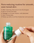 Take a few drops of Asaya Niacinamide serum and massage on cleansed face twice daily.