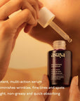 Potent, light, non greasy, Asaya anti aging retinoid cream best for reducing wrinkles fine lines and spots