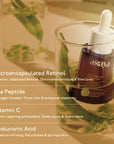 Retinol, Vitamin c, hyaluronic acid, anti ageing, retinol serum by Asaya