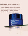 Apply Asaya's depigmentation moisturiser twice daily after washing face for hydrated, glowing, clear skin