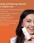 Radiance Exfoliating Powder - Enzyme Cleanser with Papaya & Rice Extract