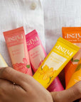 Asaya lush hand creams best for rough ageing cracked hands and fingers