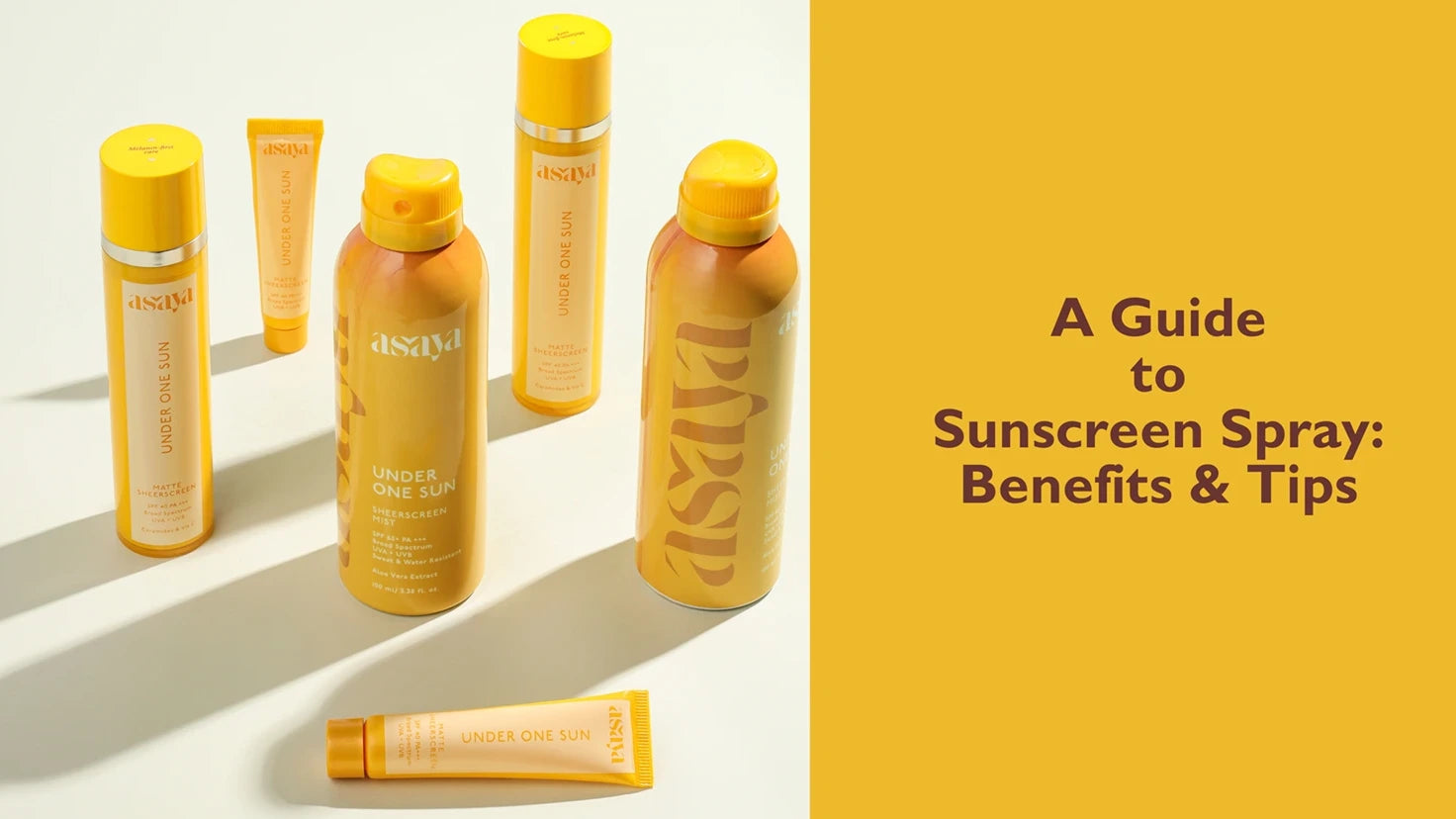 Portable Sunscreen Spray: Effortless On-the-Go Sun Protection