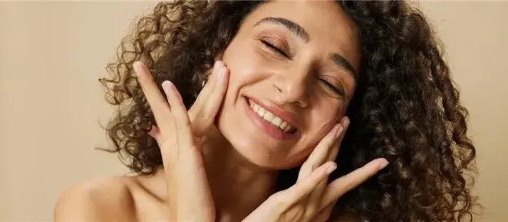 A bottle of pigmentation face serum designed for dry skin, promoting radiant and even-toned skin.