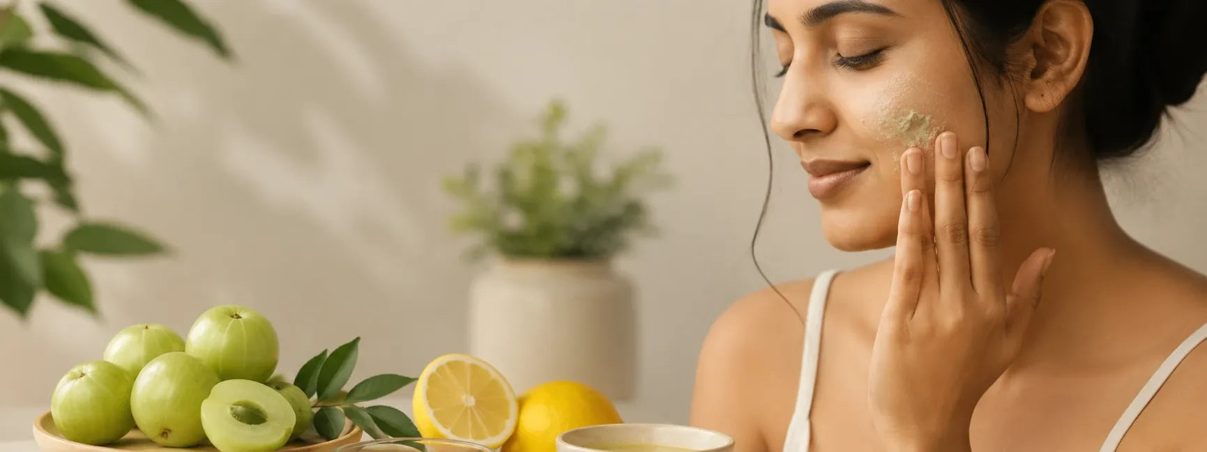 9 DIY Amla & Lemon Remedies for Matte Oily & Combo Skin 