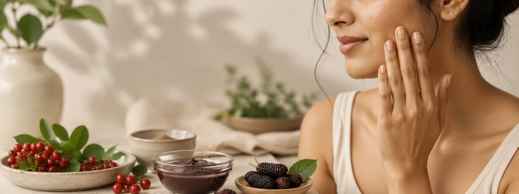 9 DIY Remedies for Dark Spots with Bearberry & Mulberry Extract 