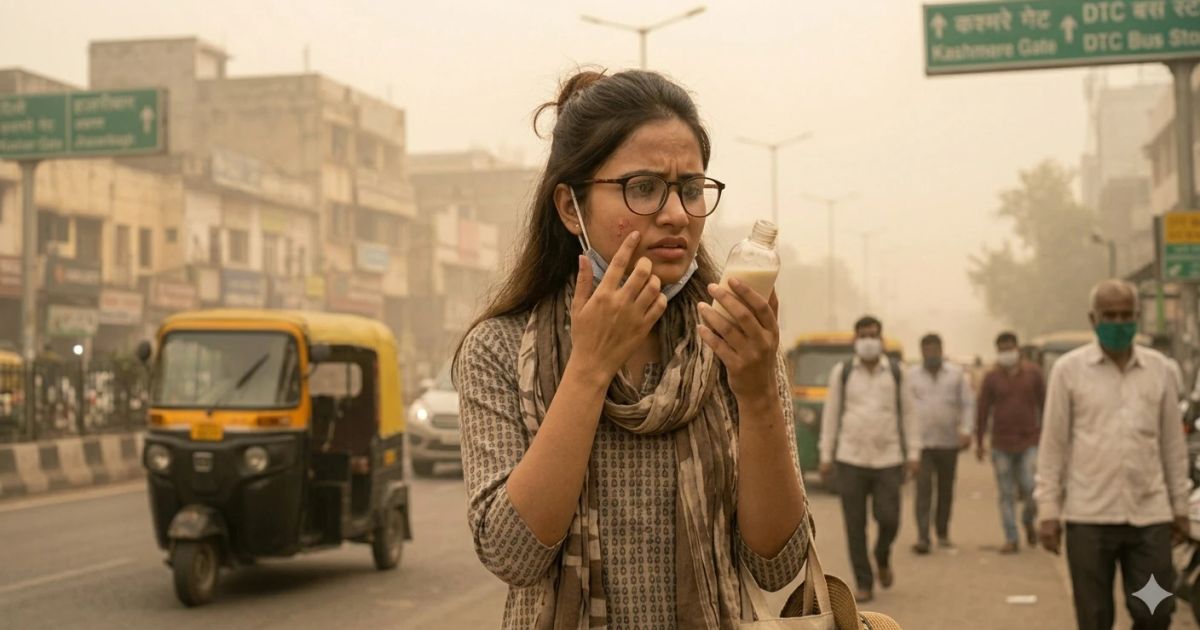 How to Prevent Pollution Dark Marks on Your Skin 