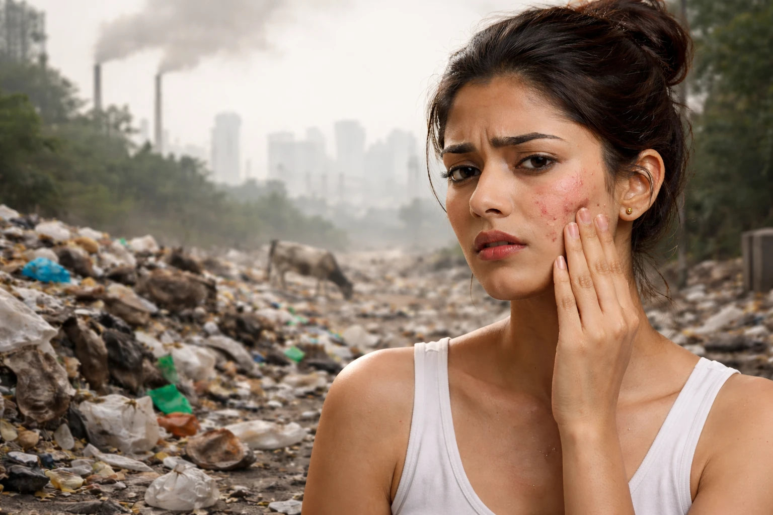 How Pollution Causes Skin Darkening and Uneven Tone 