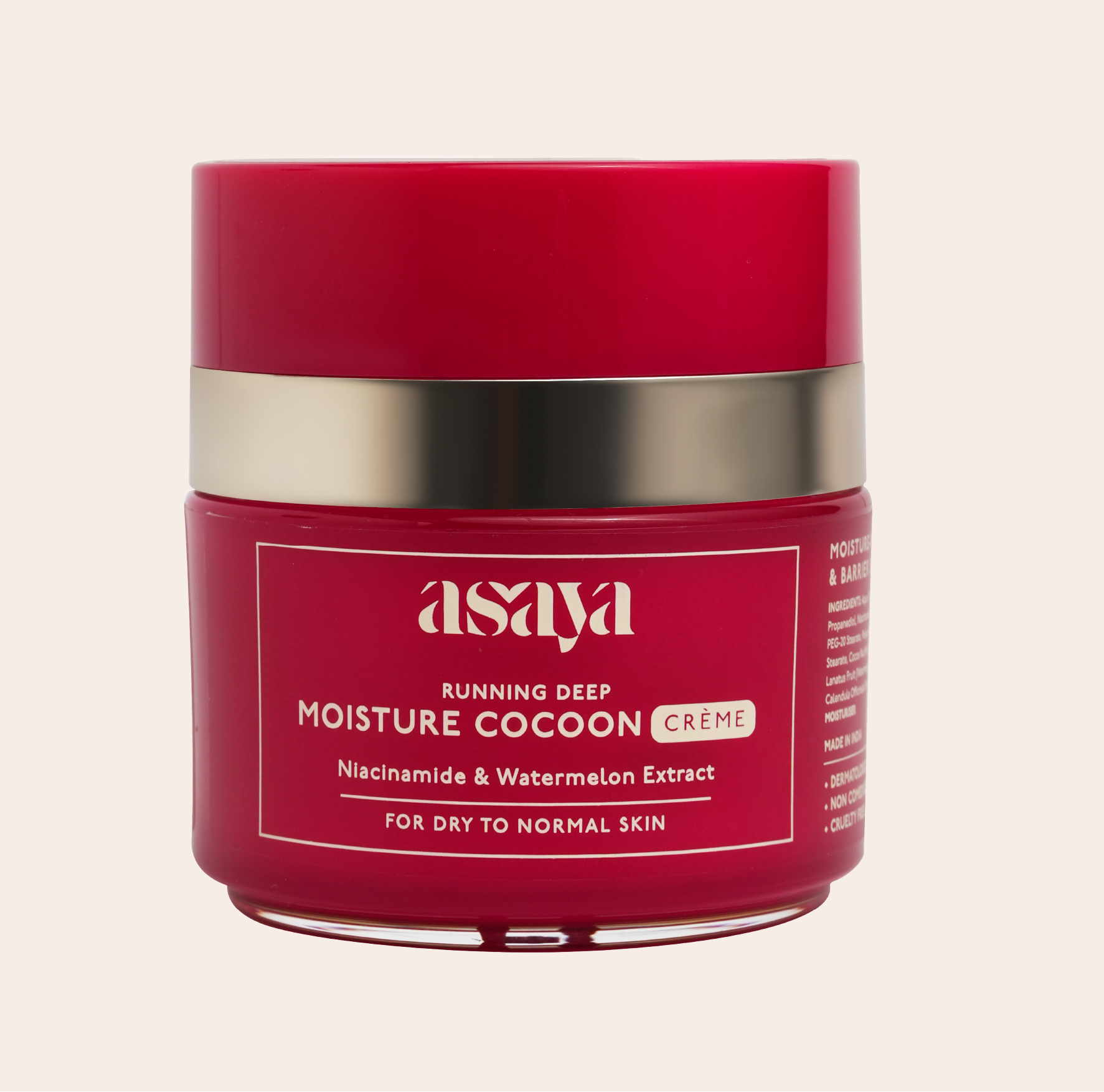 Moisture Cocoon Creme - Hydrating &amp; Glow Moisturizer with Niacinamide