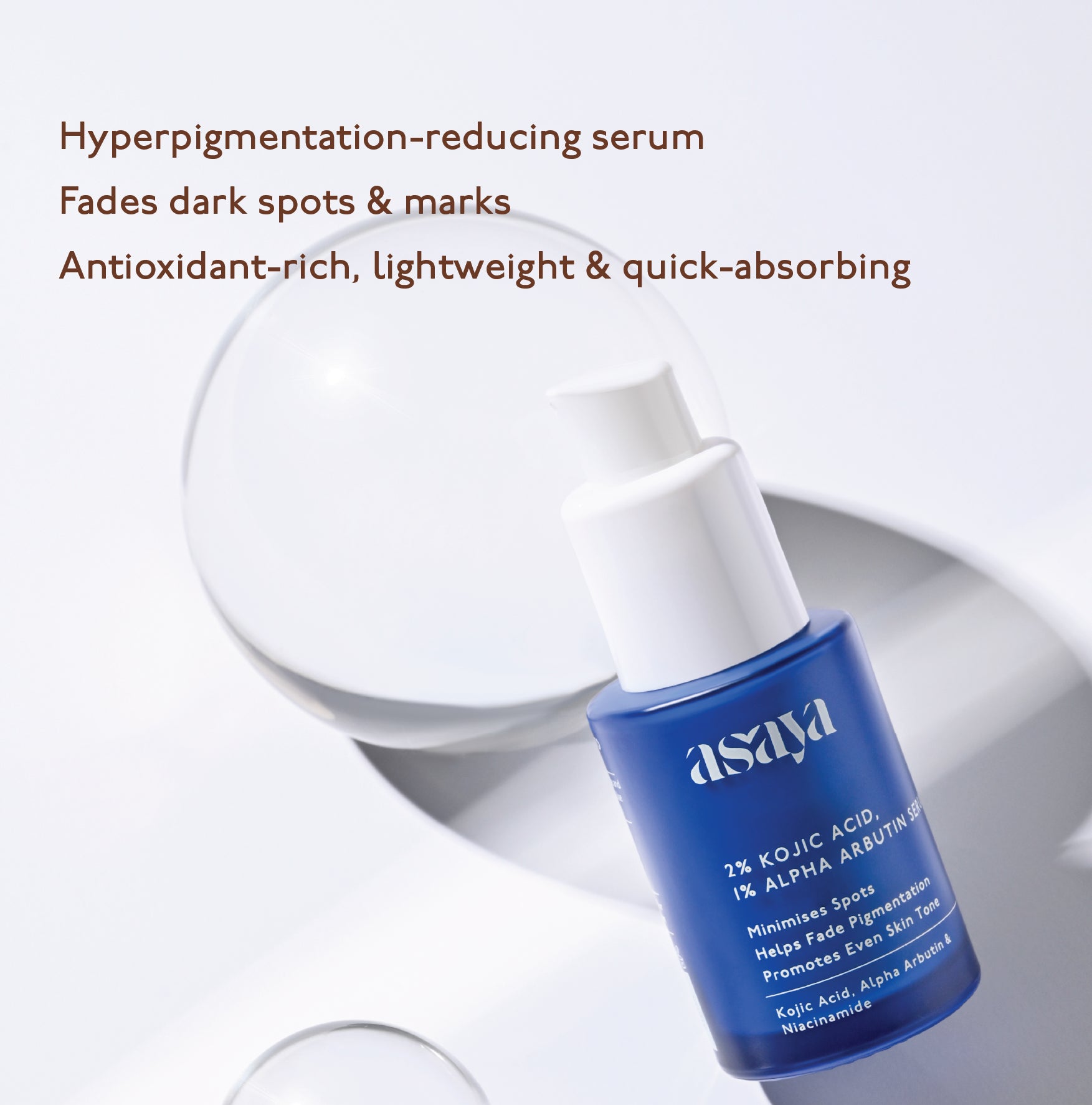 2% Kojic Acid &amp; 1% Alpha Arbutin Serum