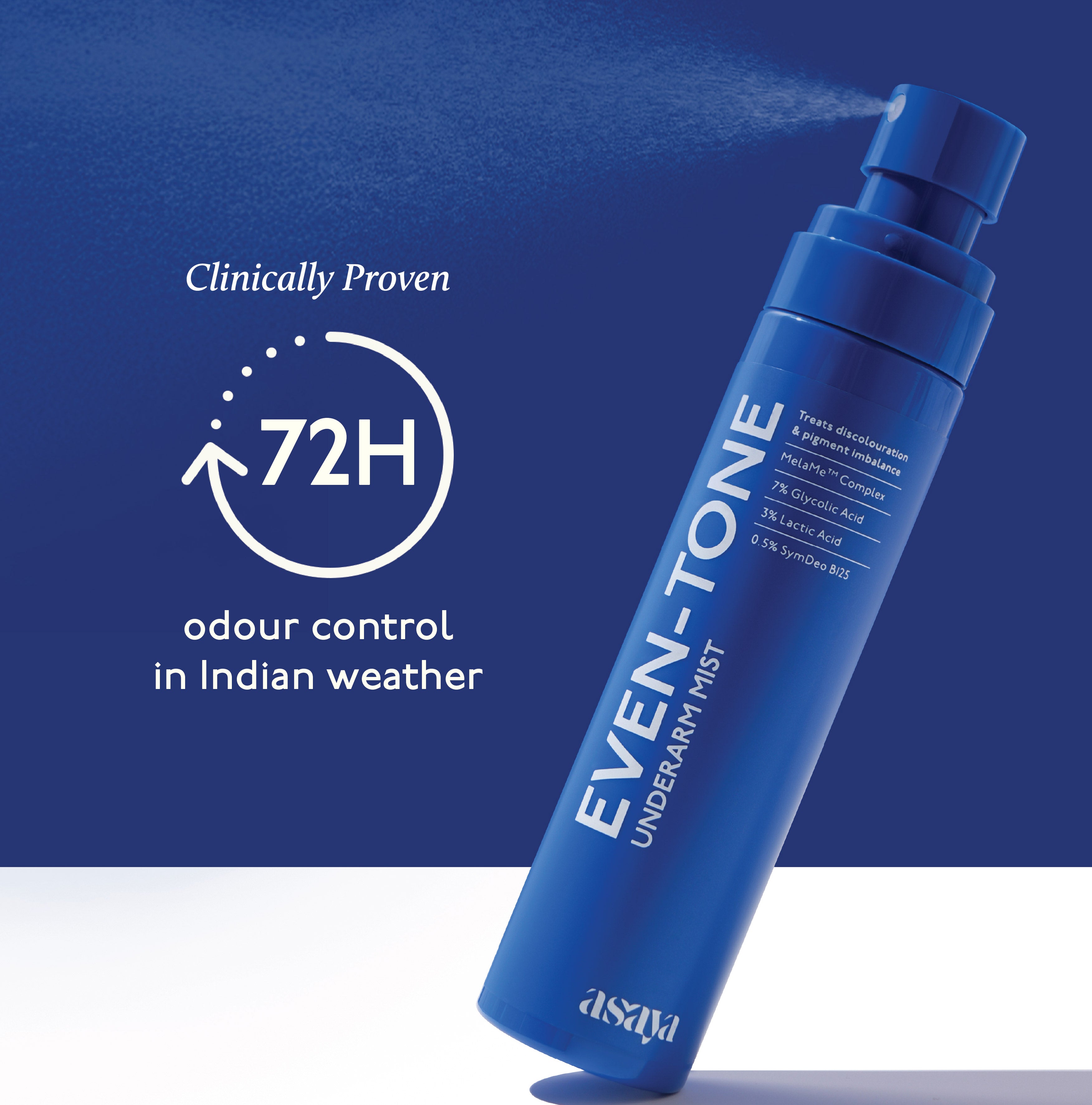 Even Tone Underarm Mist - Dark Patches and Odour Control Spray