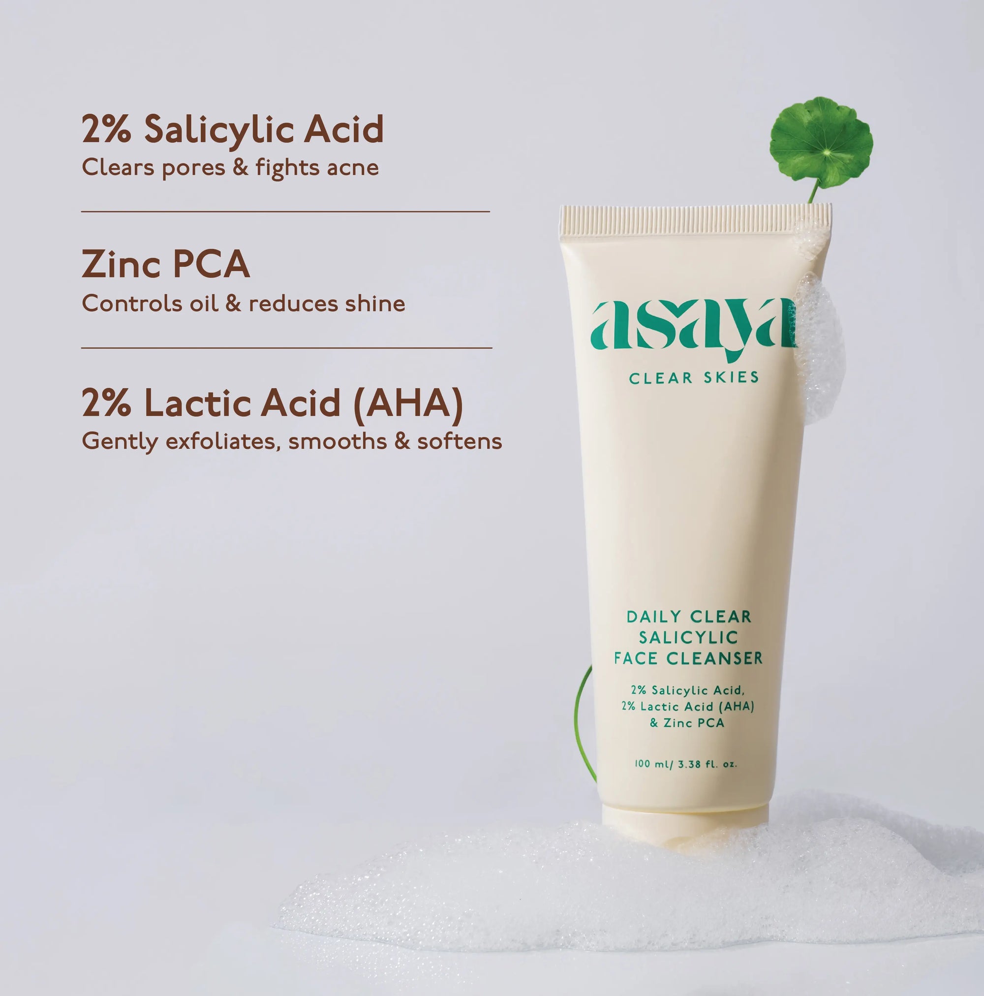 Daily Clear Salicylic Face Cleanser - Face Wash for Oily Skin
