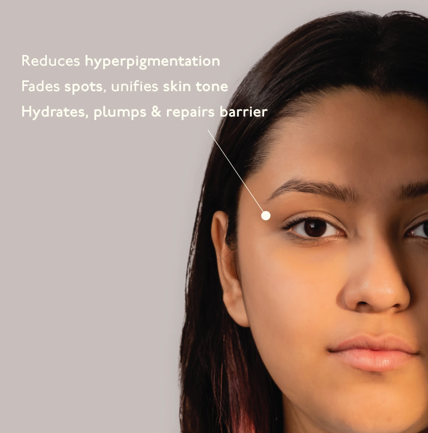 Best face cream by Asaya for depigmentation, removal of spots, hydration, even toned skin. Suitable for all skin types