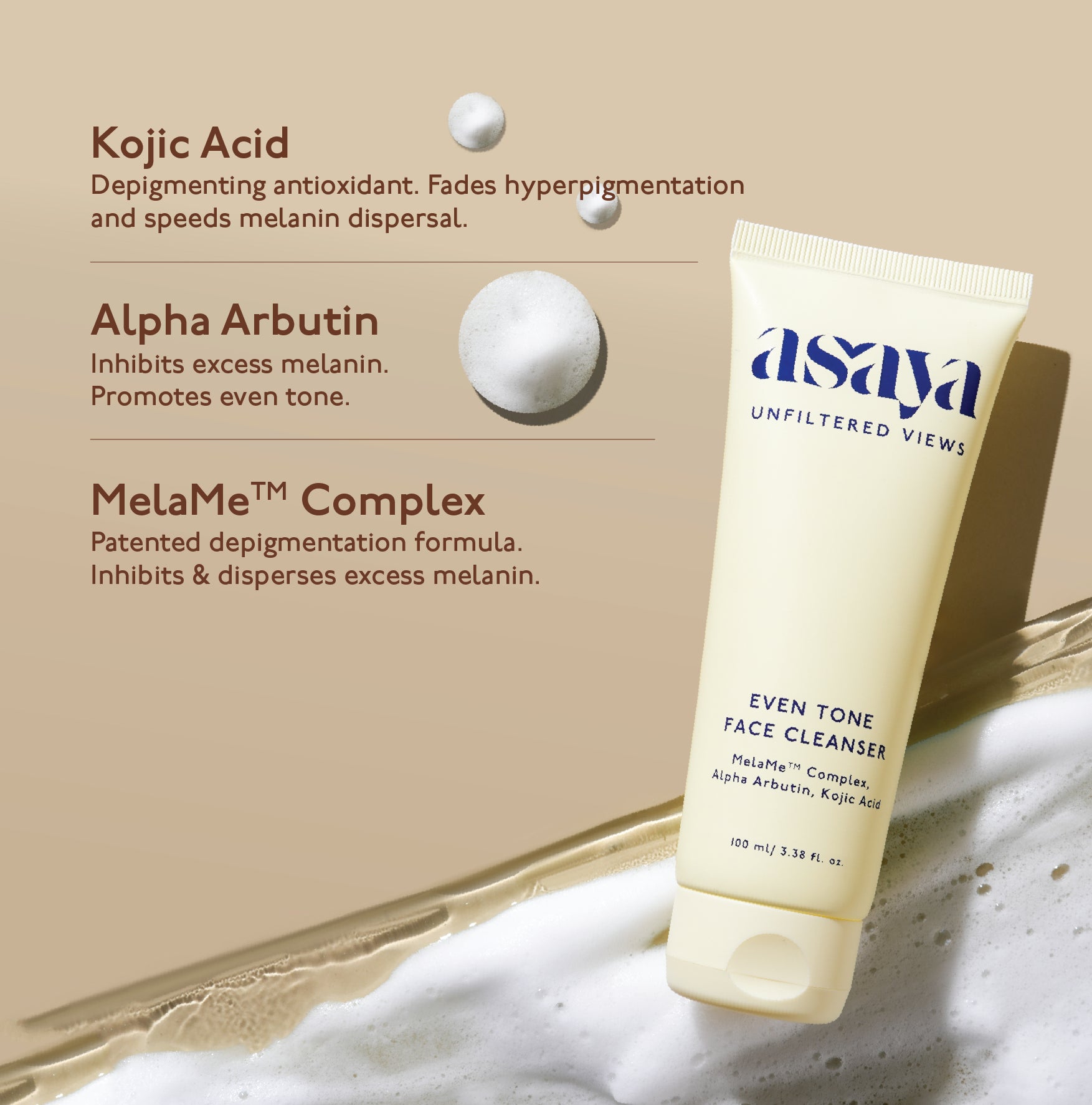 Even Tone Face Cleanser - Face Wash for Dark Spots and Marks
