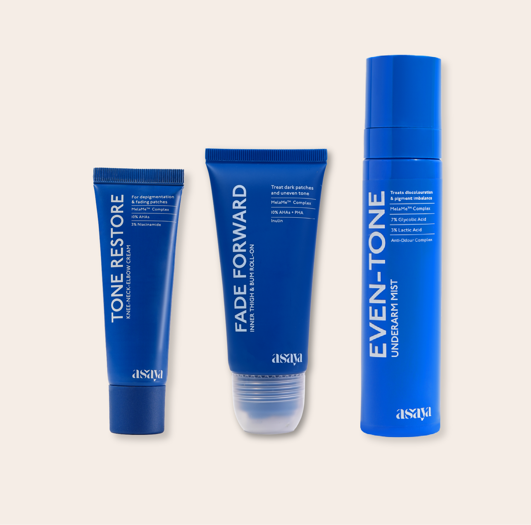 Even-tone body trio