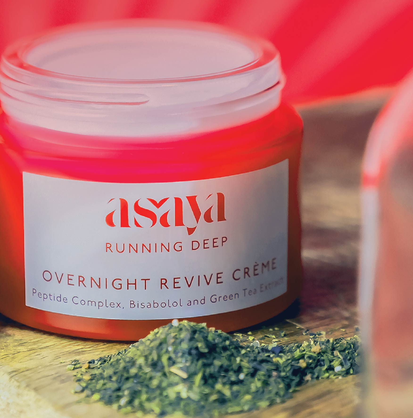 Night cream by Asaya suitable for men and women with sensitive skin, dry, oily, acne prone skin. 