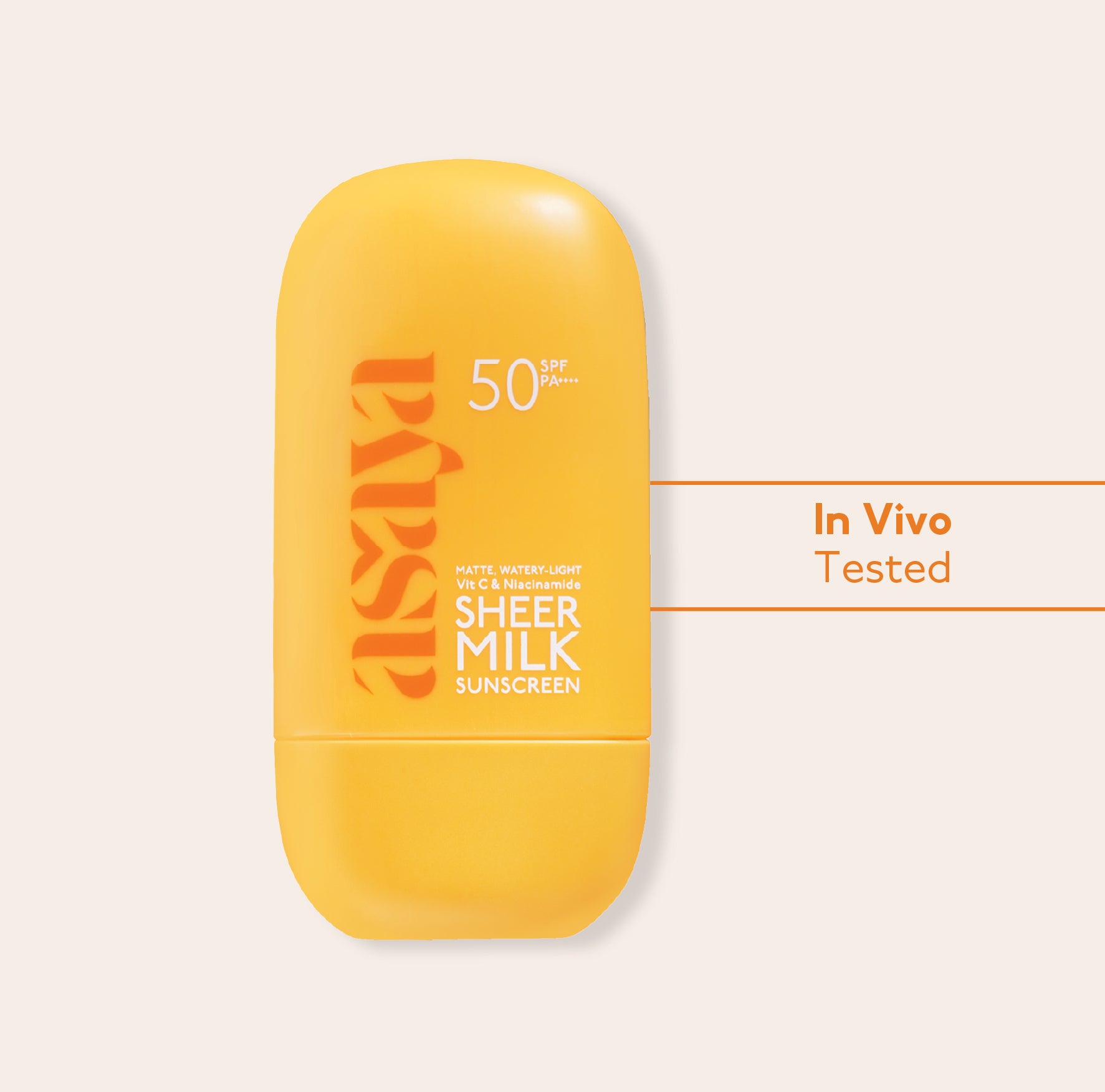 Sheer Milk Sunscreen - SPF 50 Matte Fluid Sunscreen