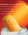 Sheer Milk Sunscreen - SPF 50 Matte Fluid Sunscreen
