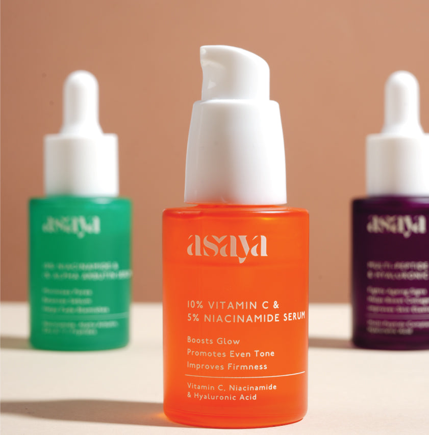 10% Vitamin C &amp; 5% Niacinamide Serum for Dry Dull &amp; Uneven Skin - Mini