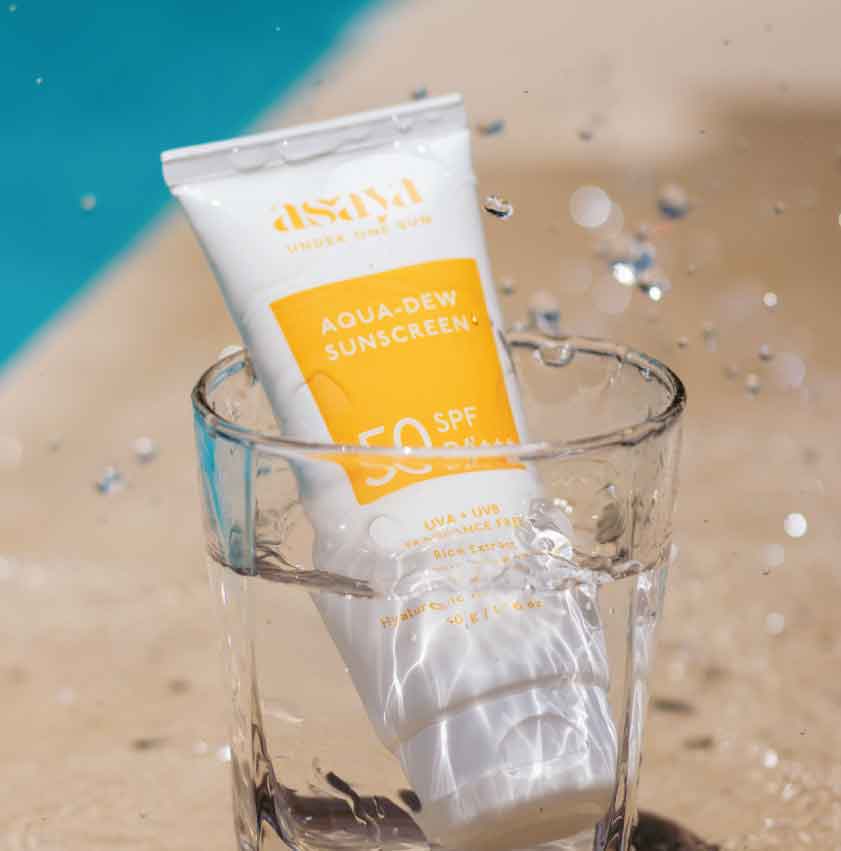 Aqua Dew Sunscreen SPF with Rice Water - UVA &amp; UVB Protection