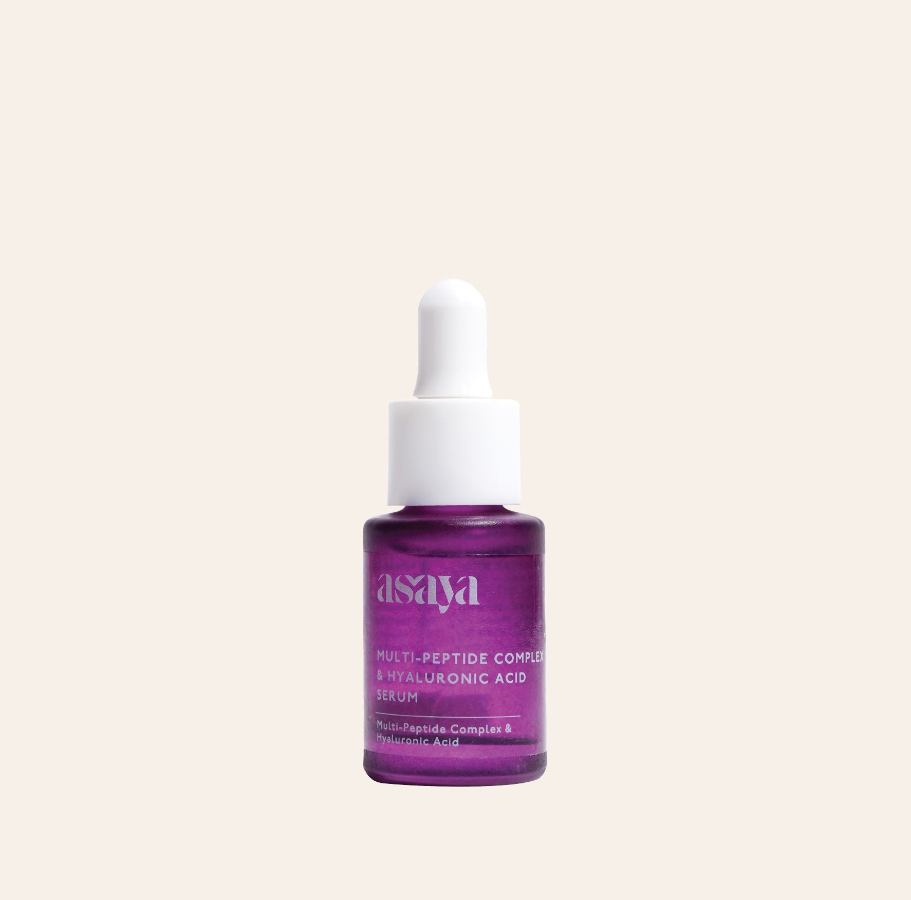 5% Multi Peptide Complex & Hyaluronic Acid Serum for Face, Collagen Booster - Mini Glow